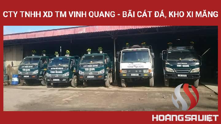 Cty TNHH XD TM Vinh Quang - Bãi Cát đá, Kho Xi Măng Cty TNHH XD TM Vinh Quang - Bãi Cát đá, Kho Xi Măng