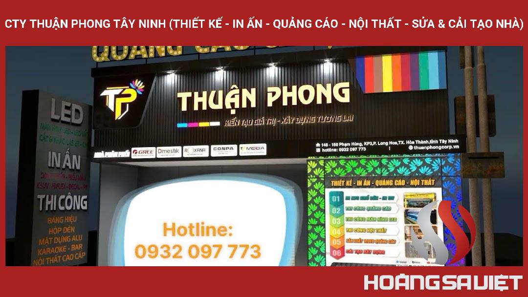 Cty Thuận Phong Tây Ninh (Thiết Kế - In Ấn - Quảng Cáo - Nội Thất - Sửa & Cải Tạo Nhà) Cty Thuận Phong Tây Ninh (Thiết Kế - In Ấn - Quảng Cáo - Nội Thất - Sửa & Cải Tạo Nhà)