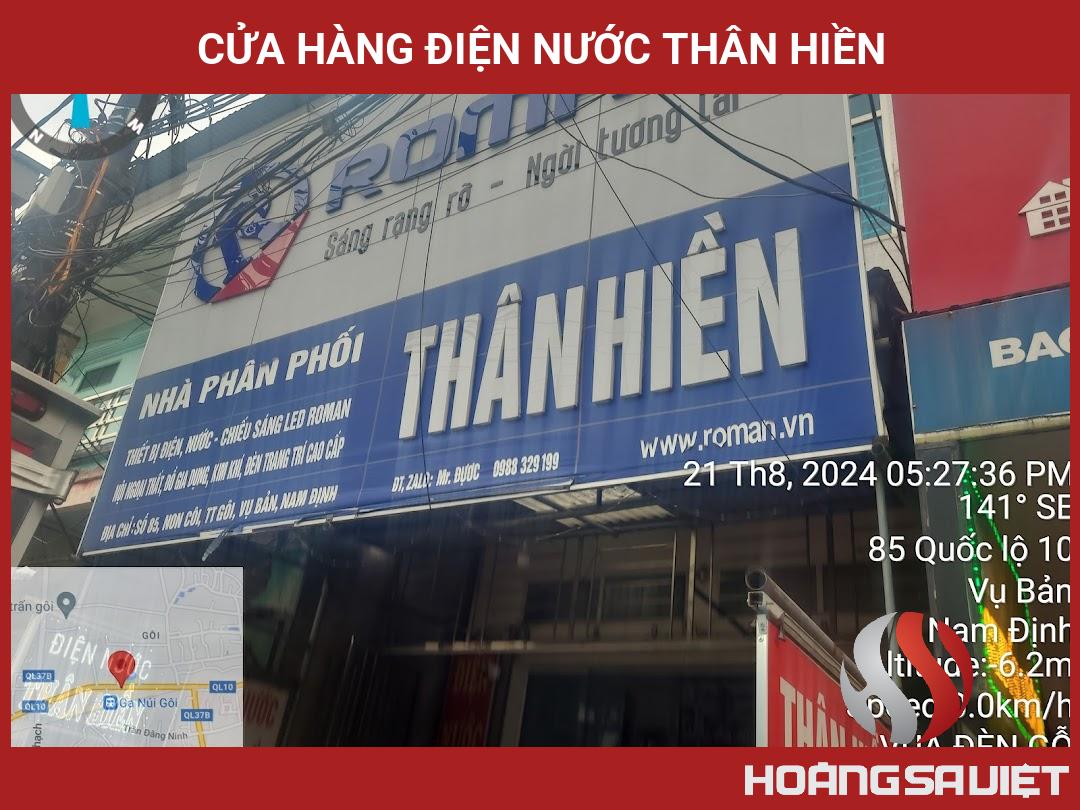 Cửa Hàng Điện Nước Thân Hiền Cửa Hàng Điện Nước Thân Hiền