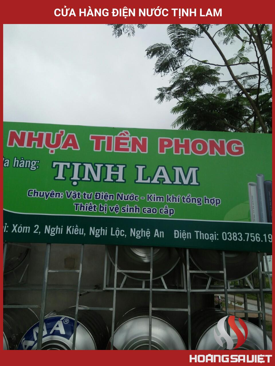 Cửa Hàng Điện Nước Tịnh Lam Cửa Hàng Điện Nước Tịnh Lam