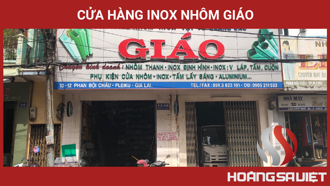 Cửa Hàng Inox Nhôm GIÁO Cửa Hàng Inox Nhôm GIÁO