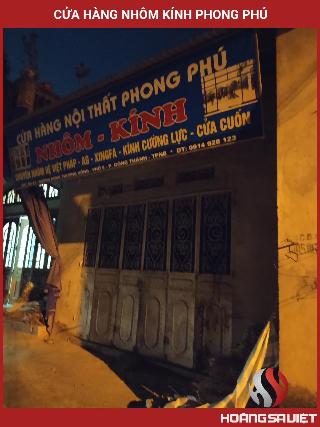 Cửa Hàng Nhôm Kính Phong Phú Cửa Hàng Nhôm Kính Phong Phú