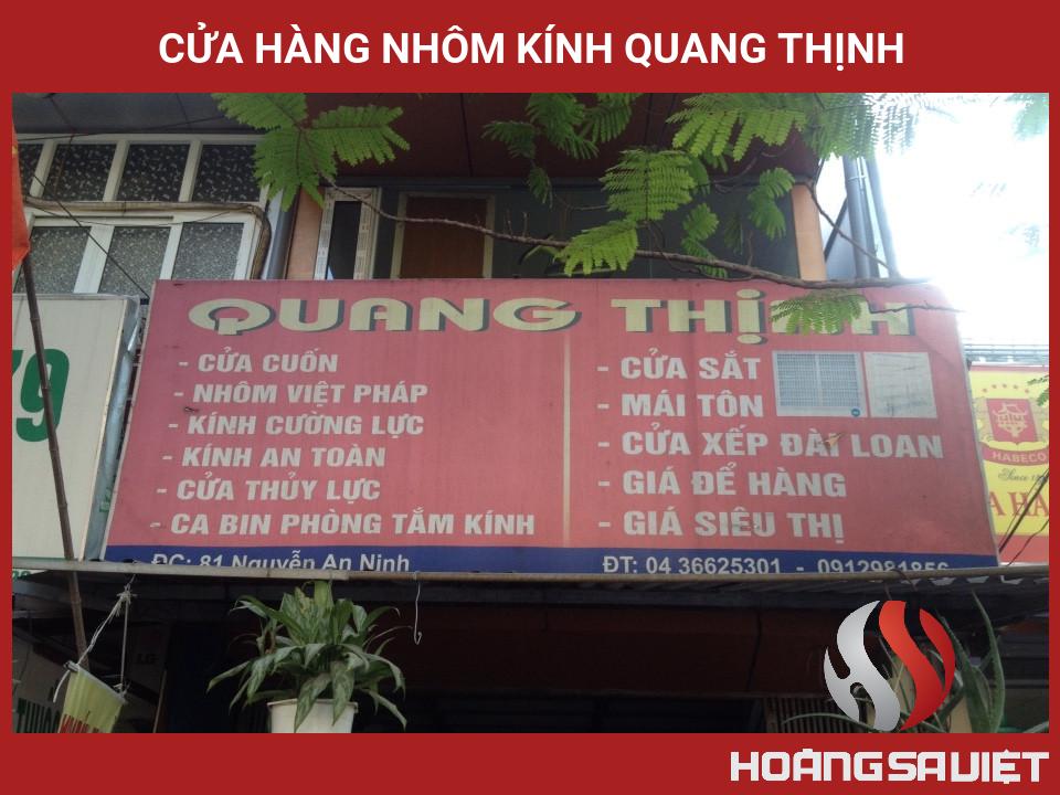Cửa Hàng Nhôm Kính Quang Thịnh Cửa Hàng Nhôm Kính Quang Thịnh