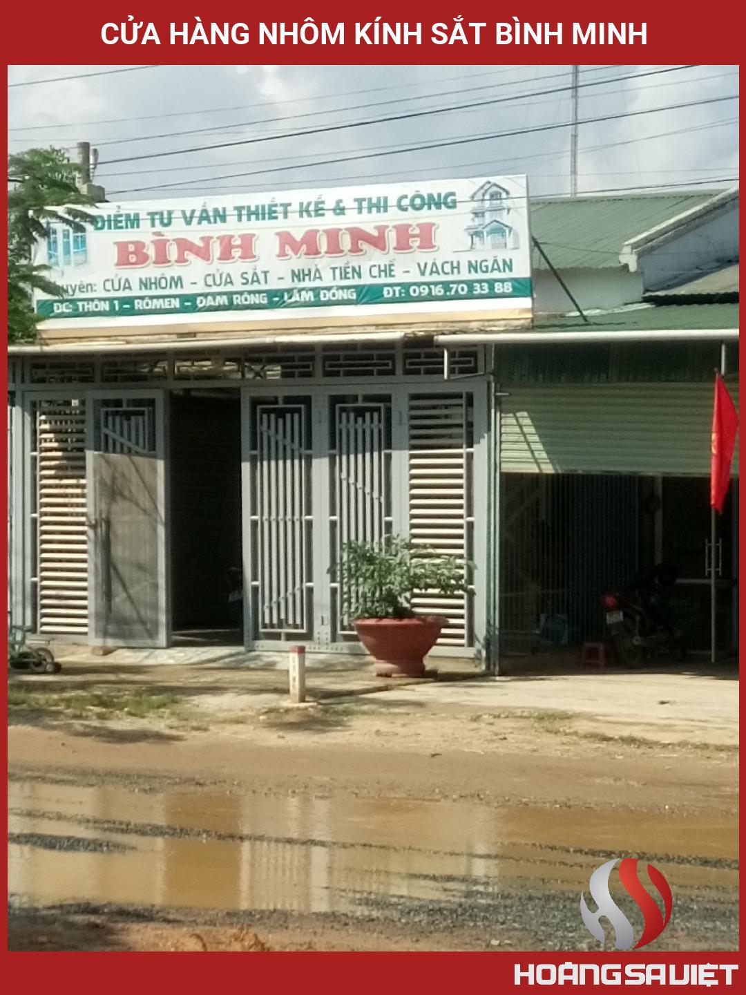 Cửa Hàng Nhôm Kính Sắt Bình Minh Cửa Hàng Nhôm Kính Sắt Bình Minh