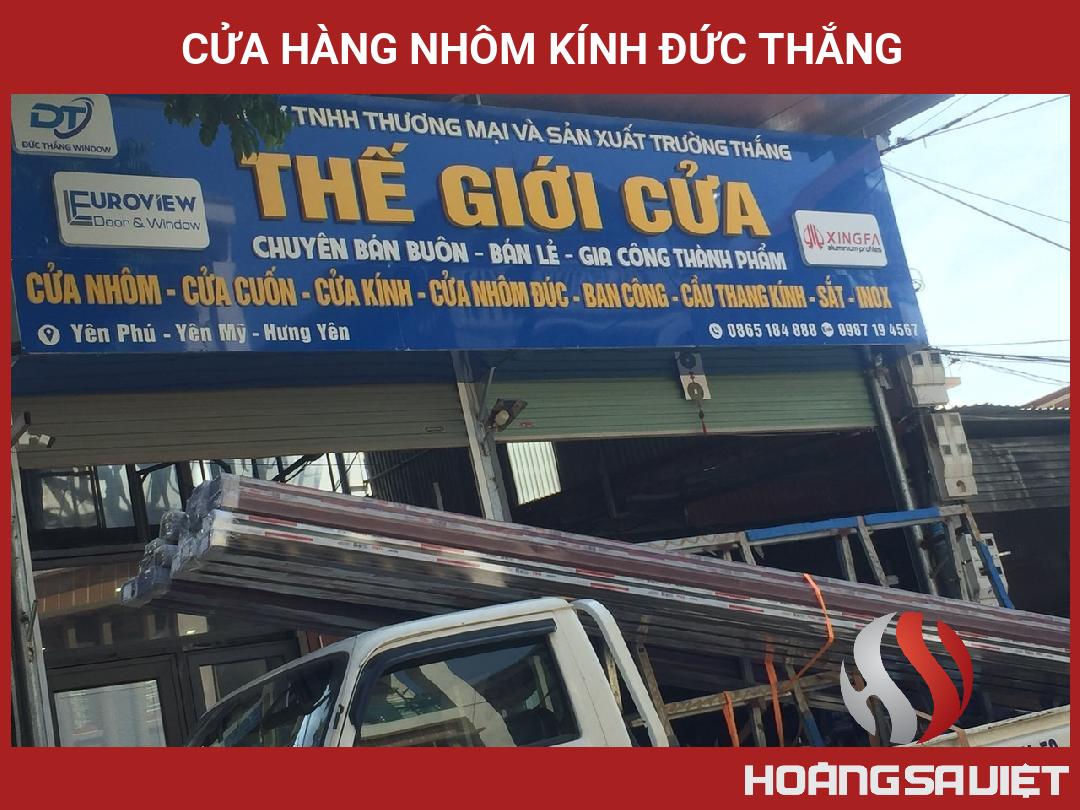 Cửa Hàng Nhôm Kính đức Thắng Cửa Hàng Nhôm Kính đức Thắng
