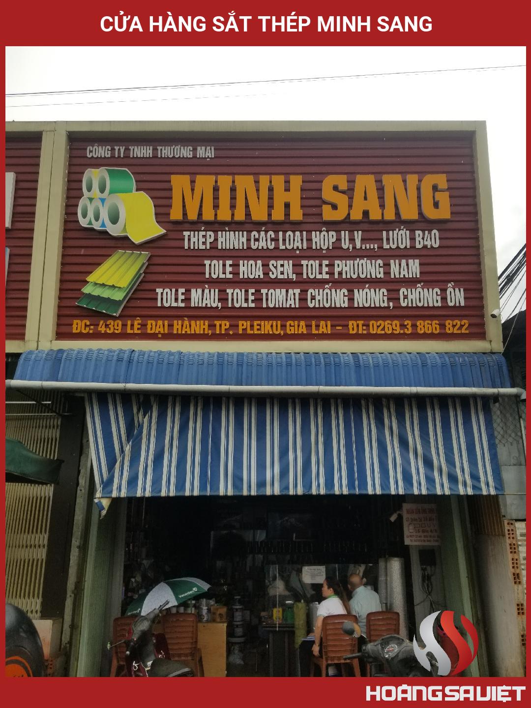 Cửa Hàng Sắt Thép Minh Sang Cửa Hàng Sắt Thép Minh Sang