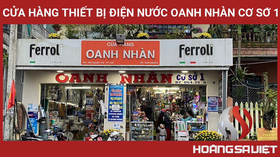 Cửa Hàng Thiết Bị Điện Nước Oanh Nhàn Cơ Sở 1 Cửa Hàng Thiết Bị Điện Nước Oanh Nhàn Cơ Sở 1