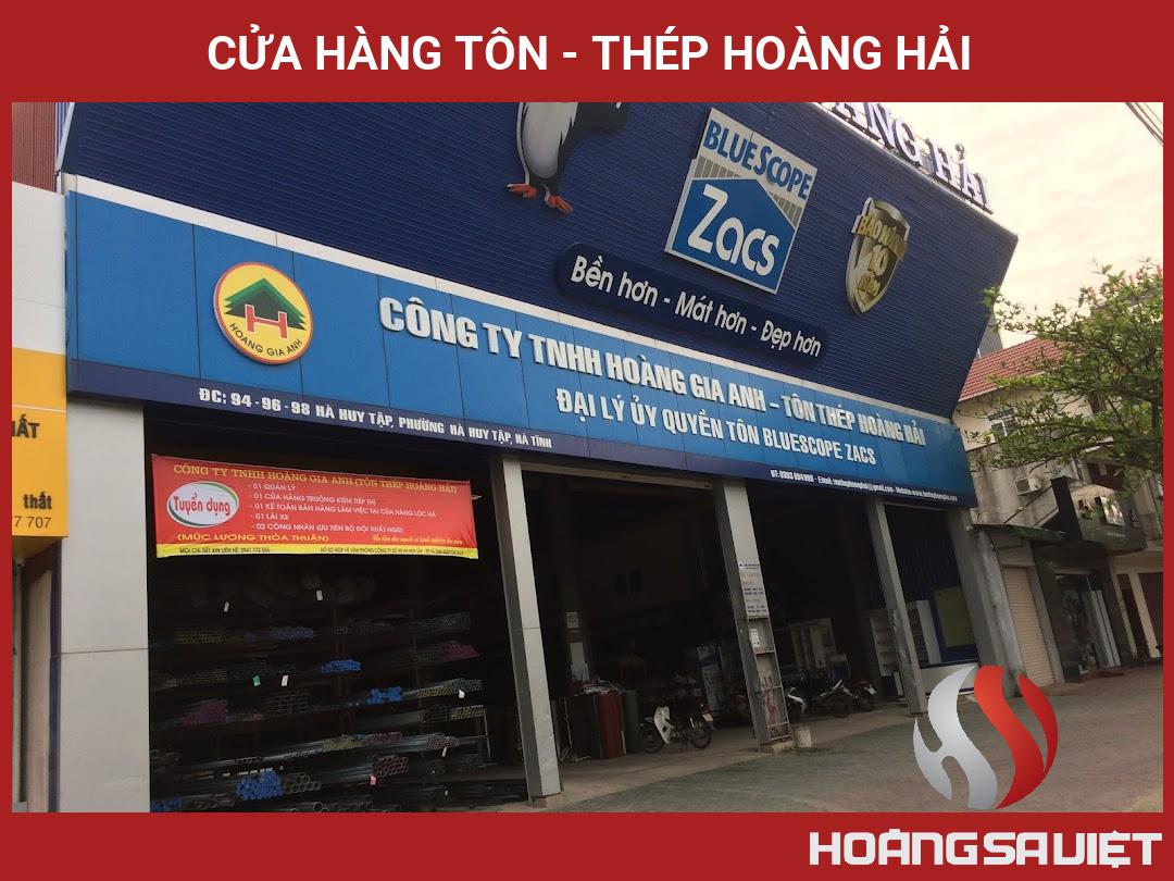 Cửa Hàng Tôn - Thép Hoàng Hải Cửa Hàng Tôn - Thép Hoàng Hải