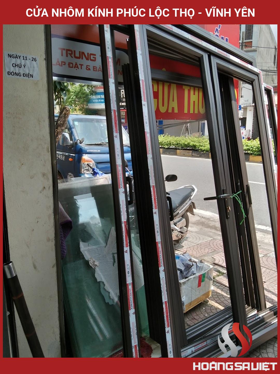Cửa Nhôm Kính Phúc Lộc Thọ - Vĩnh Yên Cửa Nhôm Kính Phúc Lộc Thọ - Vĩnh Yên