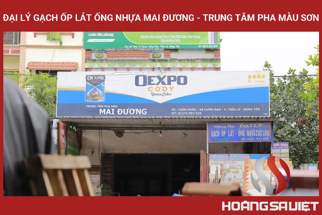 Đại Lý Gạch ốp Lát ống Nhựa Mai Đương - Trung Tâm Pha Màu Sơn Đại Lý Gạch ốp Lát ống Nhựa Mai Đương - Trung Tâm Pha Màu Sơn