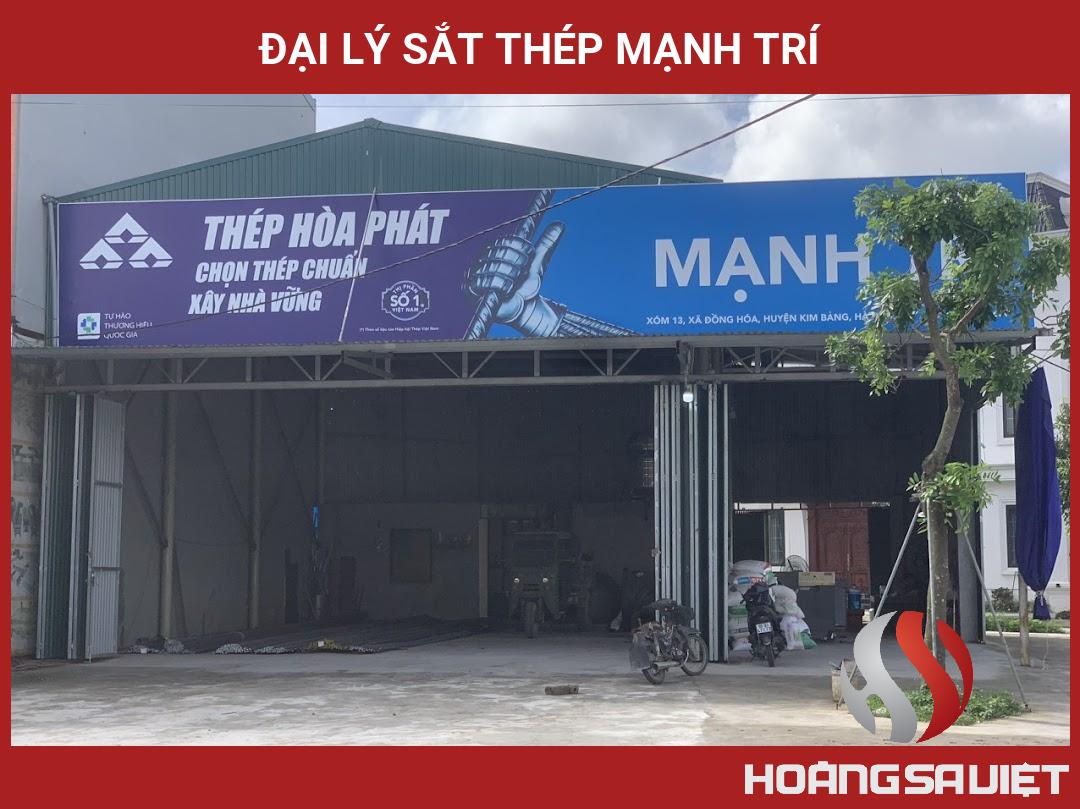 Đại Lý Sắt Thép Mạnh Trí Đại Lý Sắt Thép Mạnh Trí