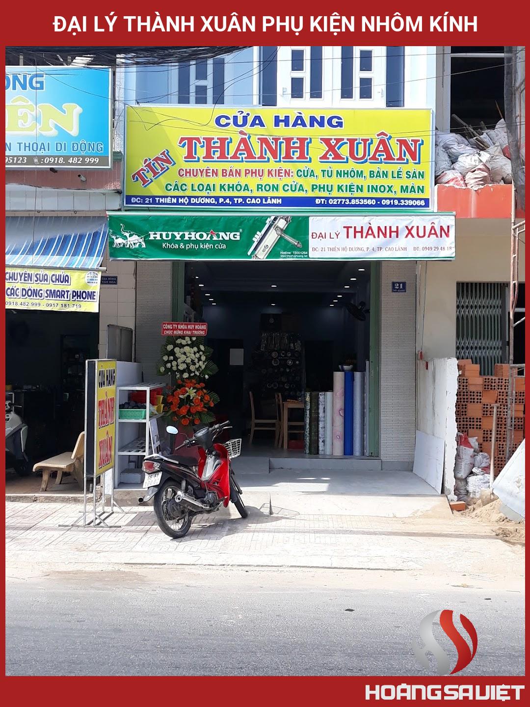 Đại Lý THÀNH XUÂN Phụ Kiện Nhôm Kính Đại Lý THÀNH XUÂN Phụ Kiện Nhôm Kính