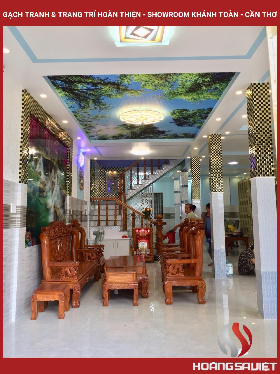 Gạch Tranh & Trang Trí Hoàn Thiện - Showroom Khánh Toàn - Cần Thơ Gạch Tranh & Trang Trí Hoàn Thiện - Showroom Khánh Toàn - Cần Thơ