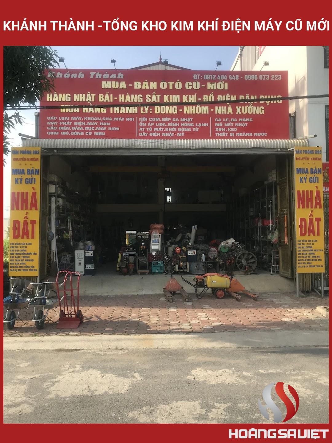 KHÁNH THÀNH -Tổng Kho Kim Khí Điện Máy Cũ Mới KHÁNH THÀNH -Tổng Kho Kim Khí Điện Máy Cũ Mới