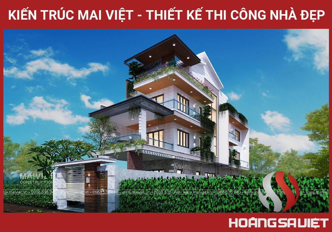 KIẾN TRÚC MAI VIỆT - Thiết Kế Thi Công Nhà đẹp KIẾN TRÚC MAI VIỆT - Thiết Kế Thi Công Nhà đẹp
