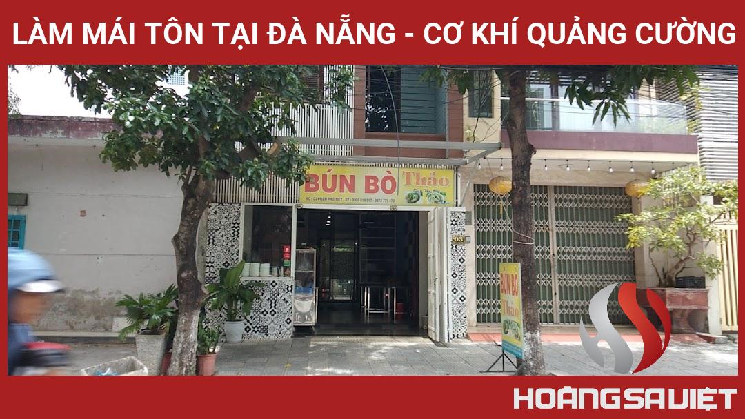 Làm Mái Tôn Tại Đà Nẵng - Cơ Khí Quảng Cường Làm Mái Tôn Tại Đà Nẵng - Cơ Khí Quảng Cường