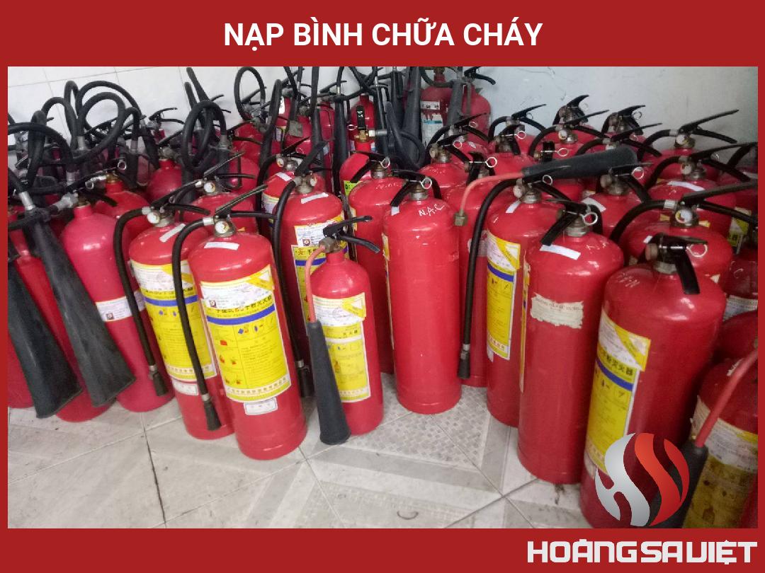 NẠP BÌNH CHỮA CHÁY NẠP BÌNH CHỮA CHÁY