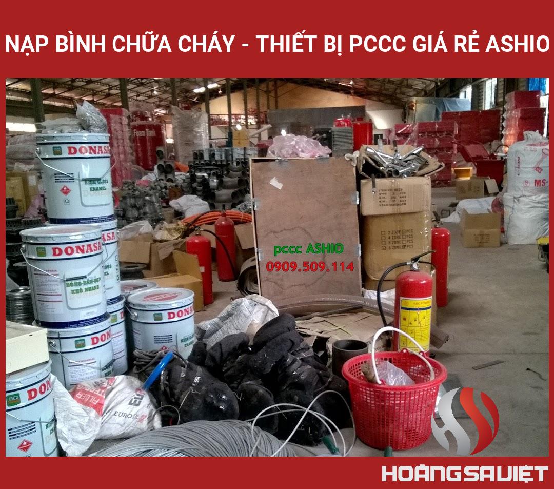 Nạp Bình Chữa Cháy - Thiết Bị PCCC Giá Rẻ ASHIO Nạp Bình Chữa Cháy - Thiết Bị PCCC Giá Rẻ ASHIO