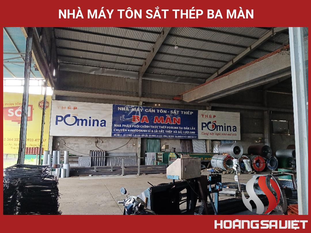 Nhà Máy Tôn Sắt Thép Ba Màn Nhà Máy Tôn Sắt Thép Ba Màn