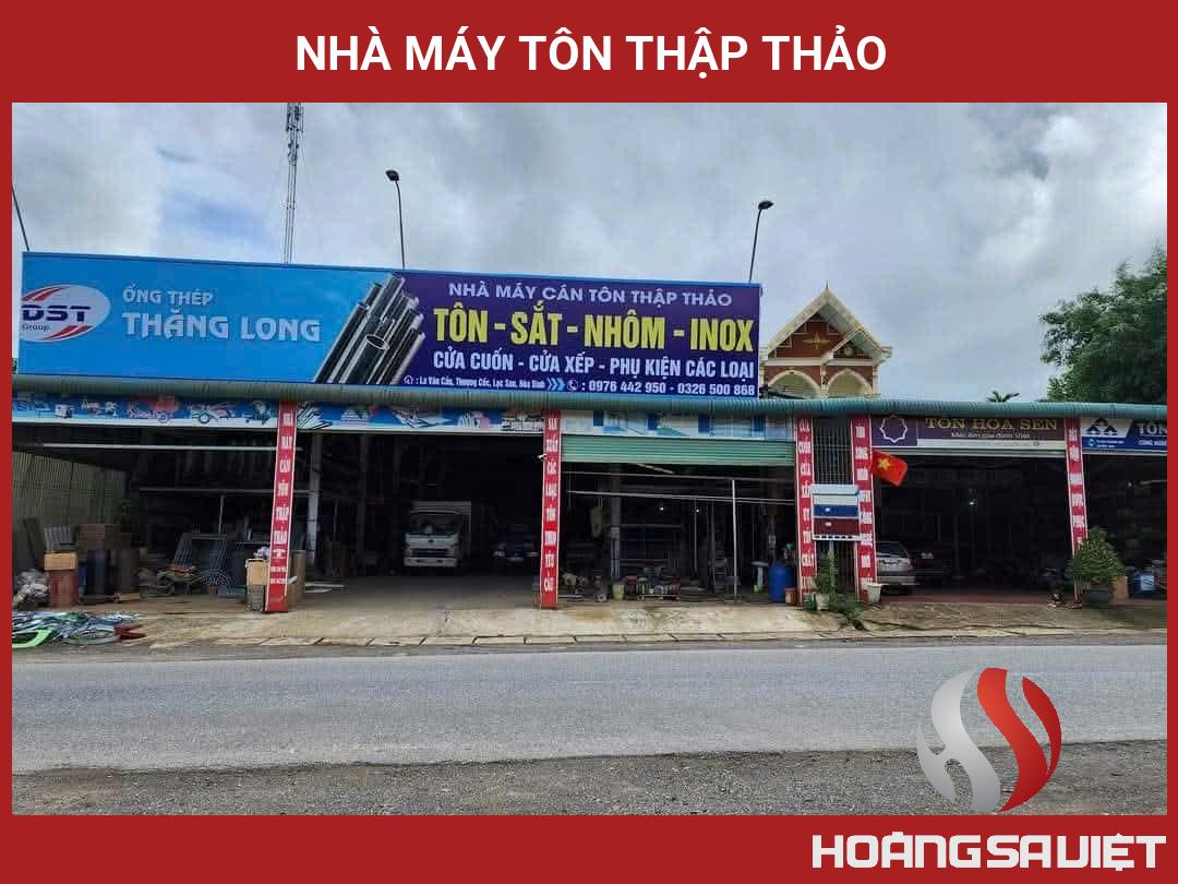 Nhà Máy Tôn Thập Thảo Nhà Máy Tôn Thập Thảo