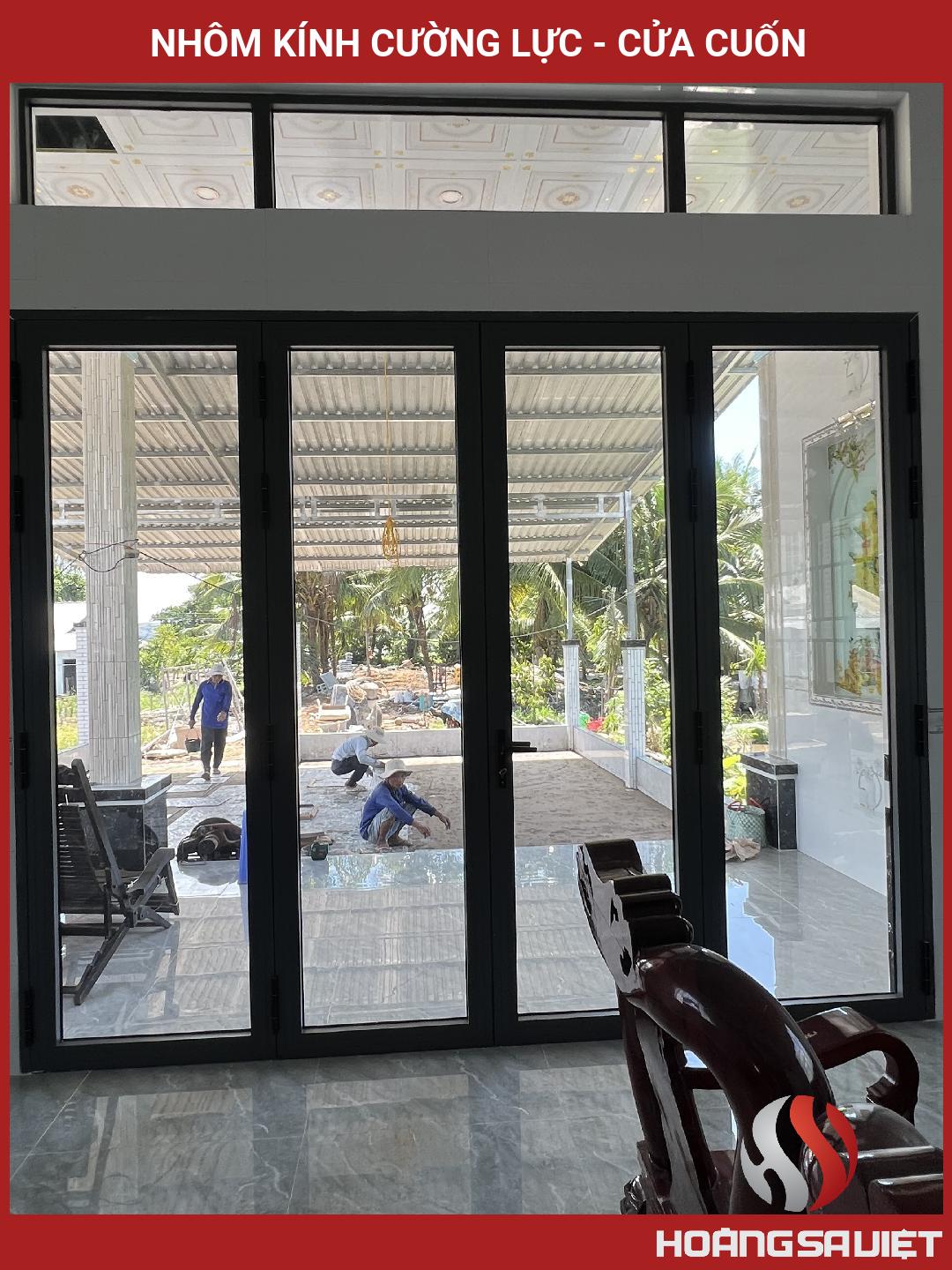 Nhôm Kính Cường Lực - Cửa Cuốn Nhôm Kính Cường Lực - Cửa Cuốn