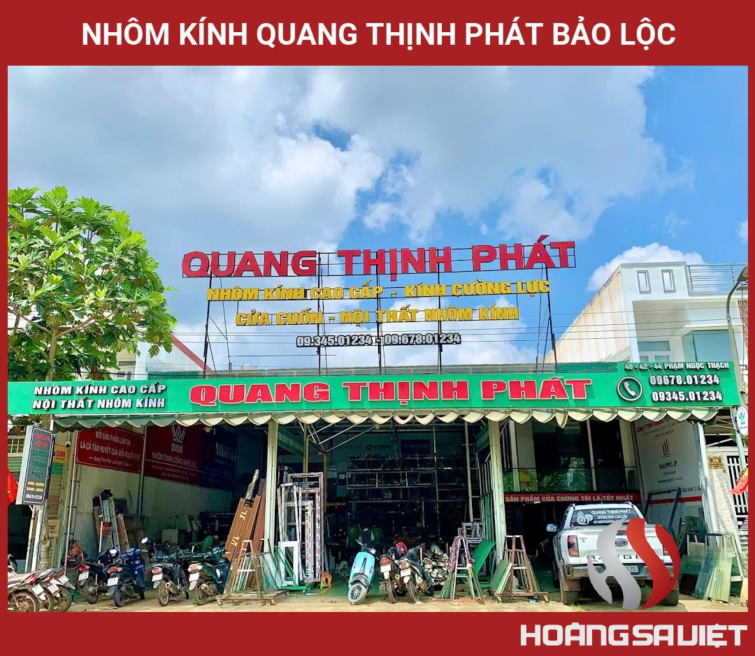 Nhôm Kính Quang Thịnh Phát Bảo Lộc Nhôm Kính Quang Thịnh Phát Bảo Lộc