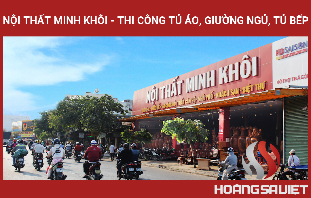 Nội Thất Minh Khôi - Thi Công Tủ áo, Giường Ngủ, Tủ Bếp Nội Thất Minh Khôi - Thi Công Tủ áo, Giường Ngủ, Tủ Bếp