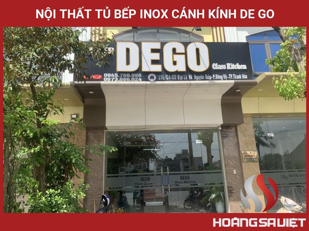 Nội Thất Tủ Bếp Inox Cánh Kính DE GO Nội Thất Tủ Bếp Inox Cánh Kính DE GO
