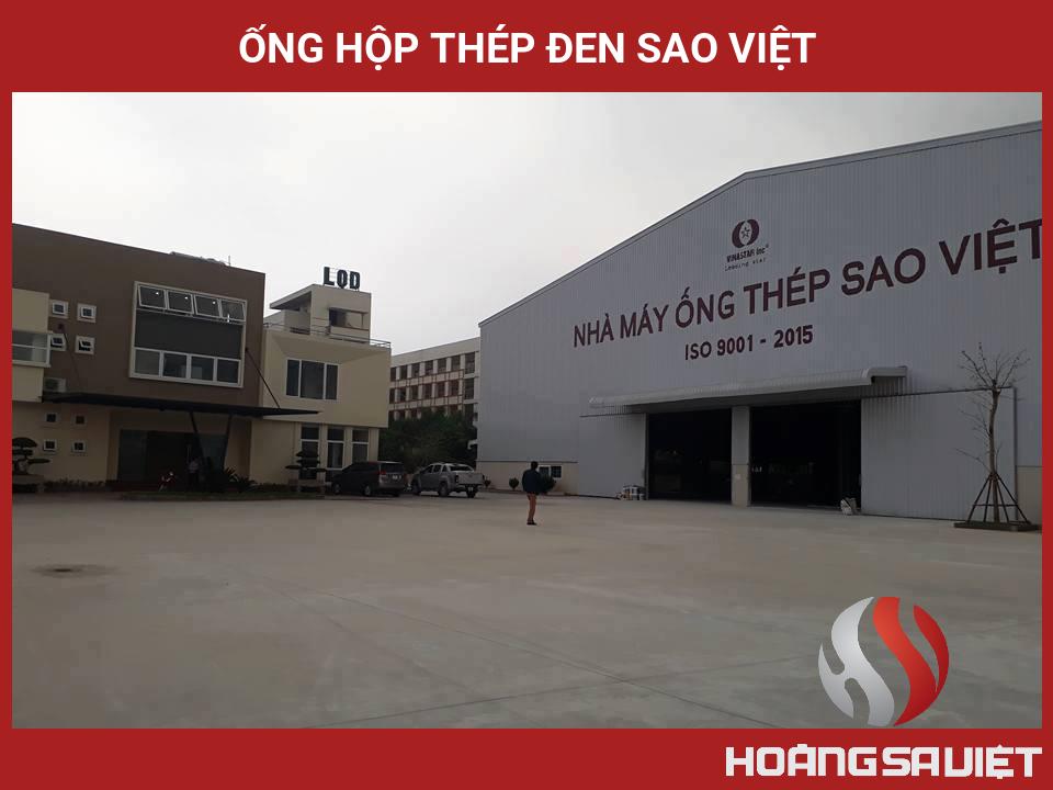 Ống Hộp Thép đen Sao Việt Ống Hộp Thép đen Sao Việt