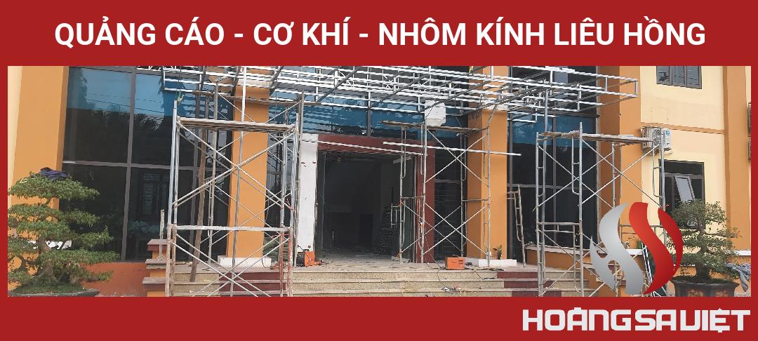 Quảng Cáo - Cơ Khí - Nhôm Kính LIÊU HỒNG Quảng Cáo - Cơ Khí - Nhôm Kính LIÊU HỒNG
