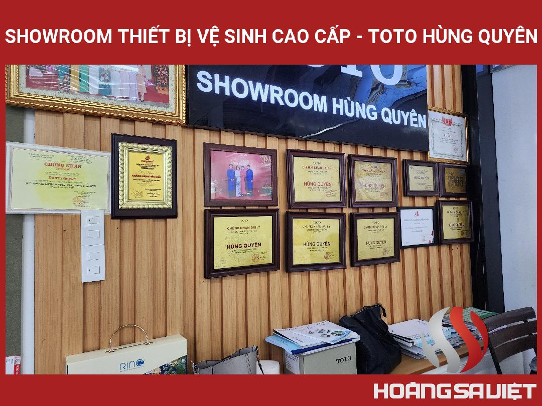 SHOWROOM THIẾT BỊ VỆ SINH CAO CẤP - TOTO HÙNG QUYÊN SHOWROOM THIẾT BỊ VỆ SINH CAO CẤP - TOTO HÙNG QUYÊN