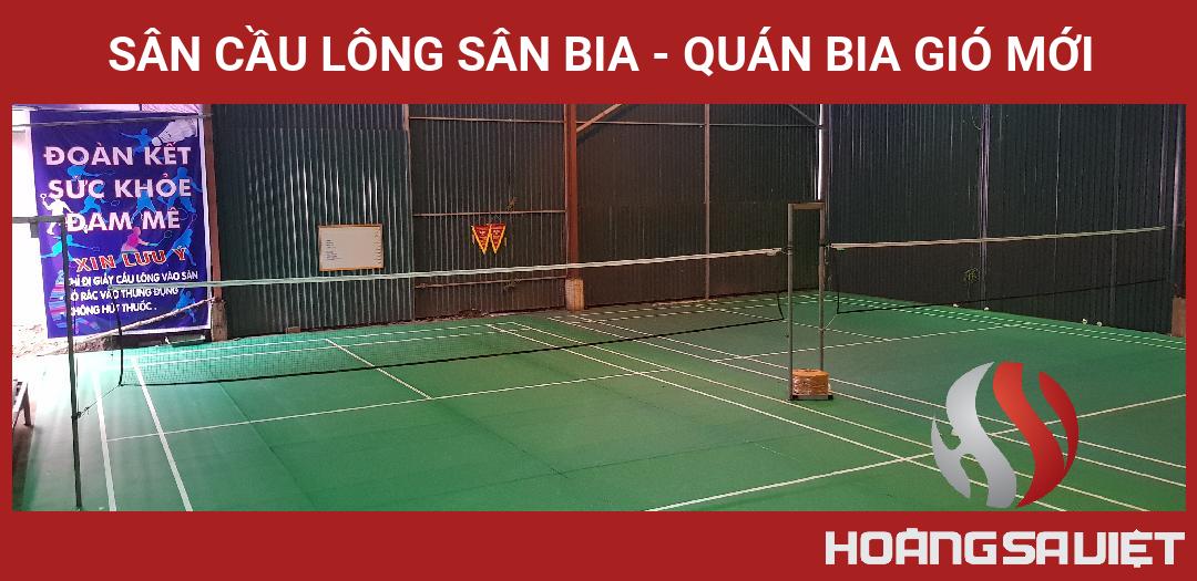 Sân Cầu Lông Sân Bia - Quán Bia Gió Mới Sân Cầu Lông Sân Bia - Quán Bia Gió Mới