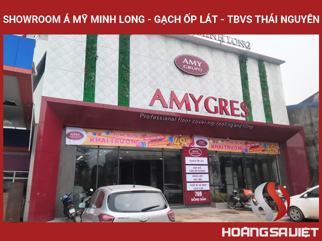 Showroom Á Mỹ Minh Long - Gạch ốp Lát - TBVS Thái Nguyên Showroom Á Mỹ Minh Long - Gạch ốp Lát - TBVS Thái Nguyên