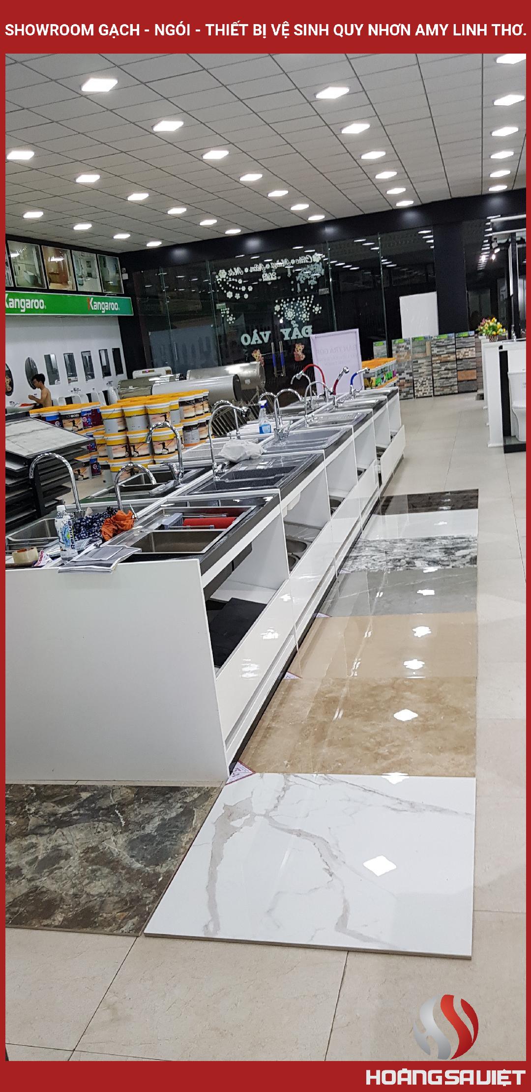 Showroom Gạch - Ngói - Thiết Bị Vệ Sinh Quy Nhơn AMY Linh Thơ. Showroom Gạch - Ngói - Thiết Bị Vệ Sinh Quy Nhơn AMY Linh Thơ.