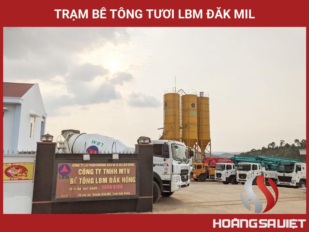 Trạm Bê Tông Tươi LBM Đăk Mil Trạm Bê Tông Tươi LBM Đăk Mil
