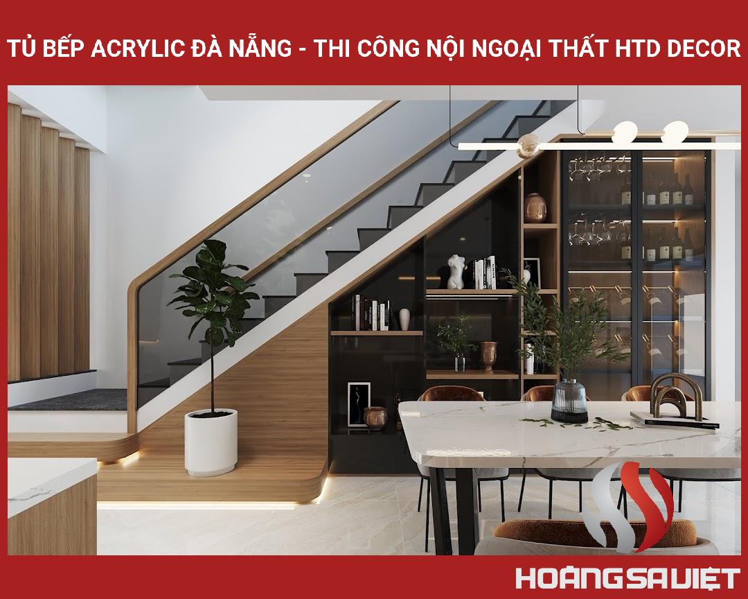 Tủ Bếp Acrylic Đà Nẵng - Thi Công Nội Ngoại Thất HTD DECOR Tủ Bếp Acrylic Đà Nẵng - Thi Công Nội Ngoại Thất HTD DECOR