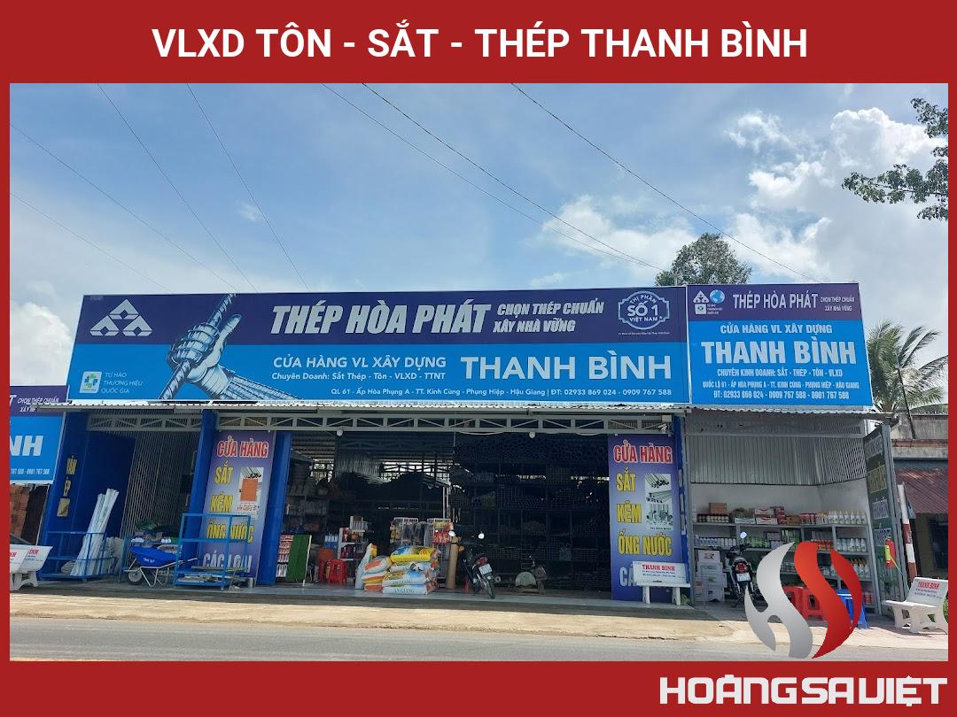 VLXD Tôn - Sắt - Thép THANH BÌNH VLXD Tôn - Sắt - Thép THANH BÌNH