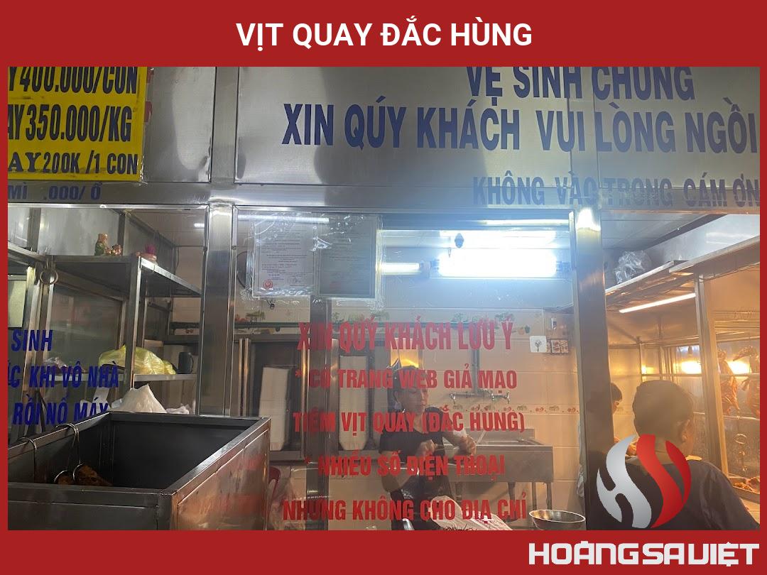 Vịt Quay Đắc Hùng Vịt Quay Đắc Hùng