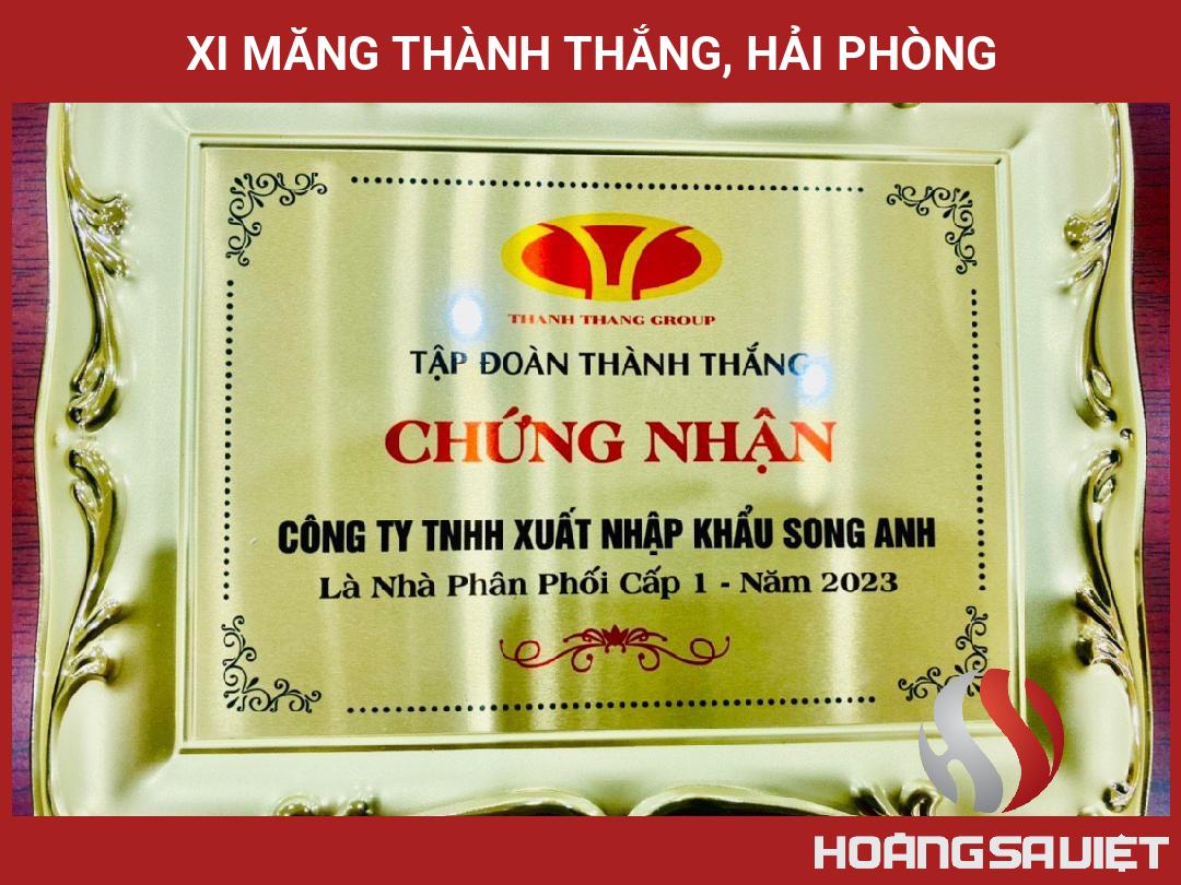 Xi Măng Thành Thắng, Hải Phòng Xi Măng Thành Thắng, Hải Phòng
