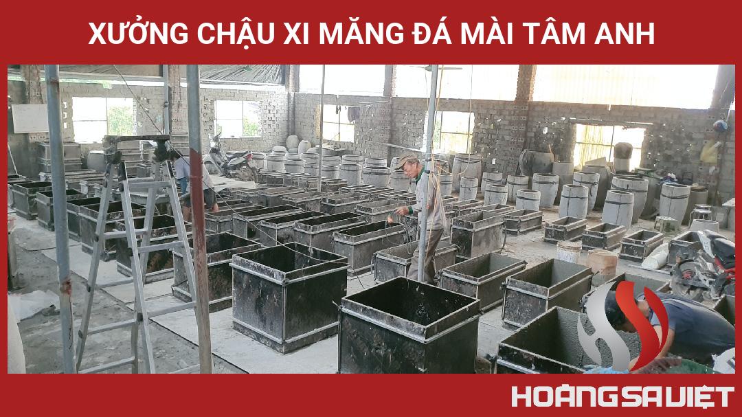 Xưởng Chậu Xi Măng đá Mài Tâm Anh Xưởng Chậu Xi Măng đá Mài Tâm Anh