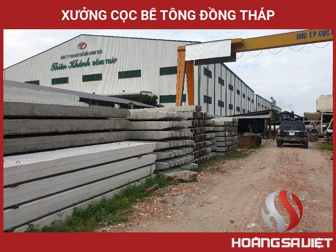 Xưởng Cọc Bê Tông đồng Tháp Xưởng Cọc Bê Tông đồng Tháp